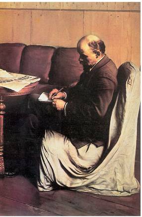 Lenin Smolnyi institutuan, Bodskuren koadro batean. Tretiakov galeria, Mosku.<br><br>